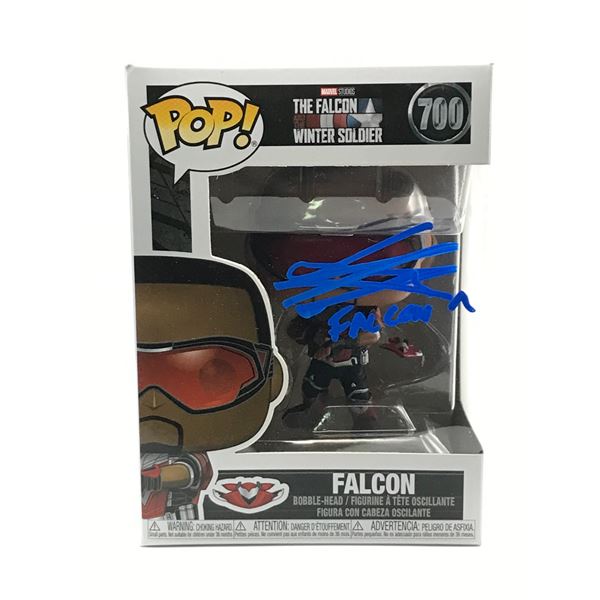 ANTHONY MACKIE SIGNED FALCON FUNKO POP - KB COA