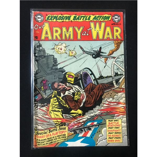 ARMY AT WAR #21 - DC COMICS