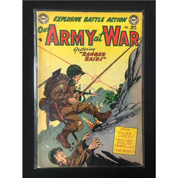 ARMY AT WAR #22 - DC COMICS