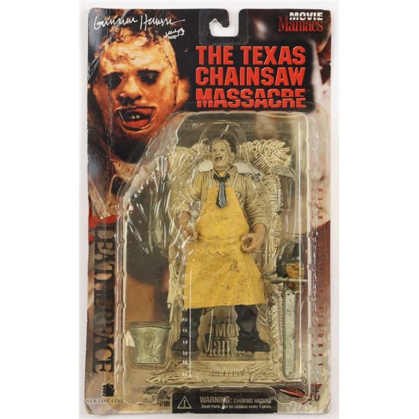 GUNNAR HANSEN SIGNED TEXAS CHAINSAW MASSACRE ACTION FIGURE - BECKETT COA