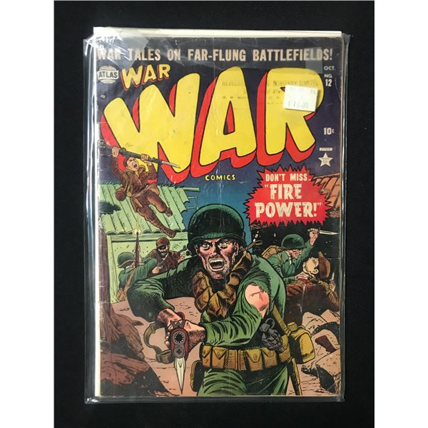 WAR #12 - ATLAS COMICS
