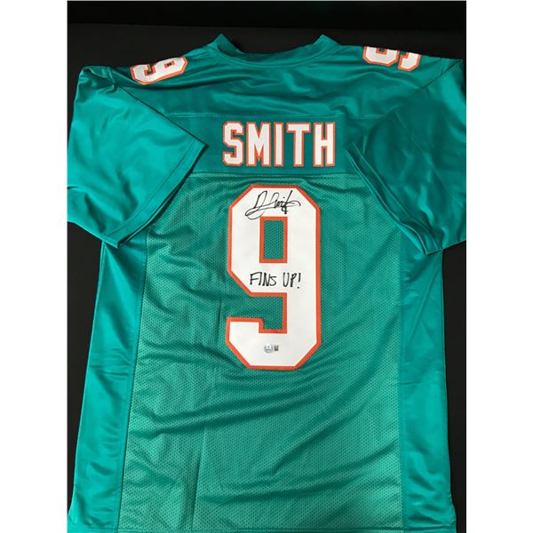 JONNU SMITH SIGNED MIAMI DOLPHINS JERSEY (BECKETT COA)