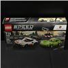 Image 1 : LEGO SPEED CHAMPIONS #75888 PORSHE 911 RSR AND 911 TURBO 3.0 IN BOX - RETIRED
