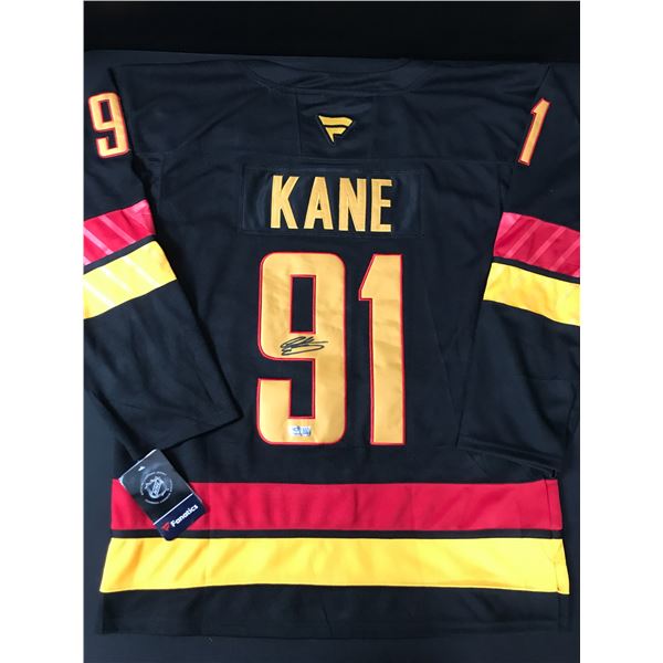 EVANDER KANE SIGNED VANCOUVER CANUCKS HOCKEY JERSEY - ACE COA