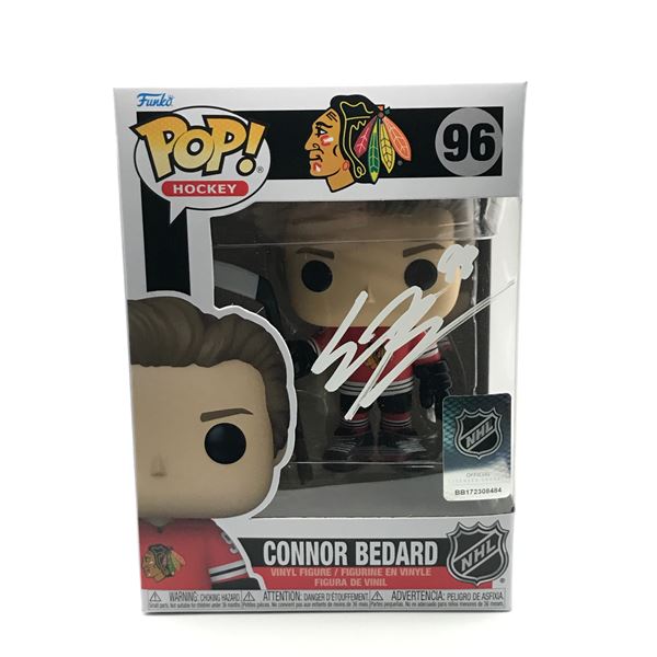 CONNOR BEDARD SIGNED FUNKOP POP - ACE COA