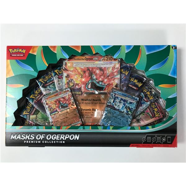POKEMON TCG MASKS OF OGERPON PREMIUM COLLECTION SEALED BOX