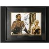DUAL SIGNED AND FRAMED GAME OF THRONES 8X10 JASON MAMOA AND EMILIA CLARKE - KB COA