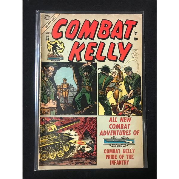 COMBAT KELLY #24 - ATLAS COMICS