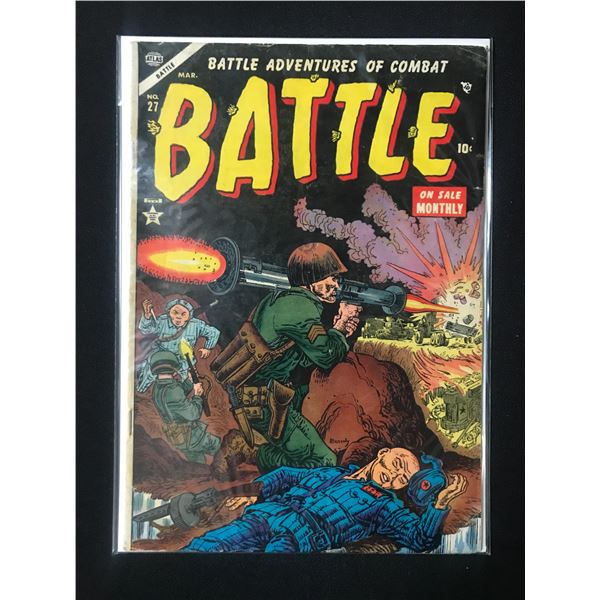 BATTLE #27 - ATLAS COMICS