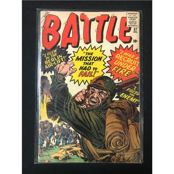BATTLE #67 - ATLAS COMICS