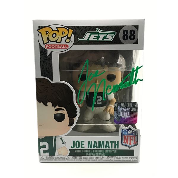 JOE NAMATH SIGNED FUNKO POP - ACE COA