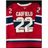Image 1 : COLE CAULFIELD SIGNED MONTREAL CANADIENS JERSEY - ACE COA