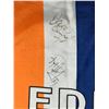 Image 5 : VINTAGE EDMONTON OILERS MULTI SIGNED TEAM BANNER