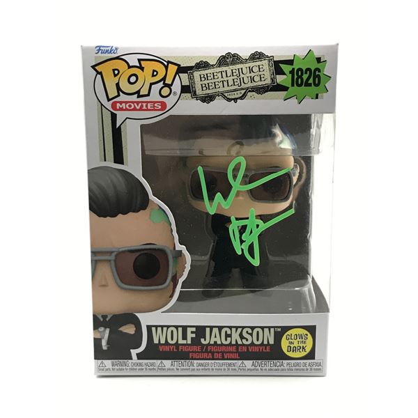 WILLEM DAFOE SIGNED WOLF JACKSON BEETLEJUICE FUNKO POP - KB COA
