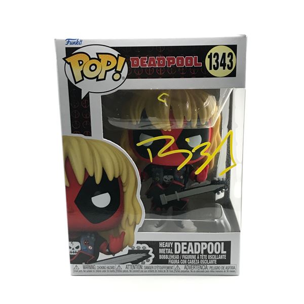 RYAN REYNOLDS SIGNED DEADPOOL FUNKO POP - KB COA