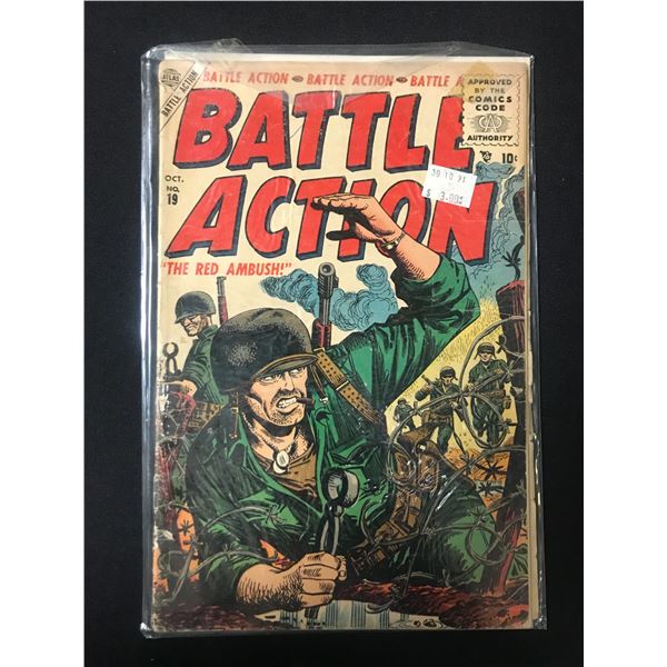 BATTLE ACTION #19 - ATLAS COMICS