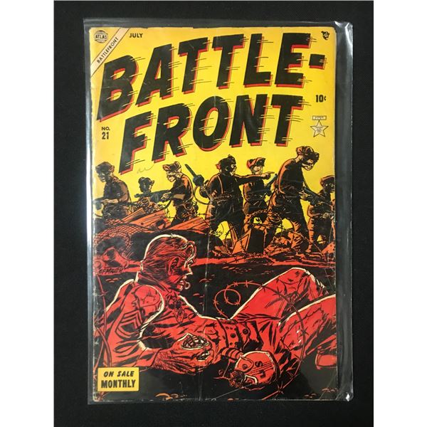 BATTLE FRONT #21 - ATLAS COMICS