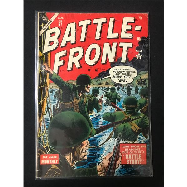 BATTLE FRONT #27 - ATLAS COMICS