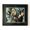 Image 1 : HARRISON FORD SIGNED AND FRAMED HAN SOLO STAR WARS 8X10 - KB COA