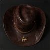 Image 1 : HARRISON FORD SIGNED COWBOY HAT - KB COA