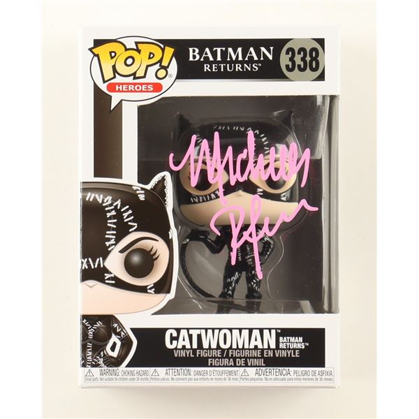 MICHELLE PFEIFFER SIGNED CATWOMAN FUNKO POP - CELEBRITY AUTHENTICS COA