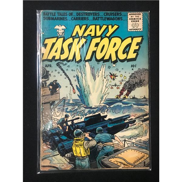 NAVY TASK FORCE COMIC - DECEMBER ISSUE