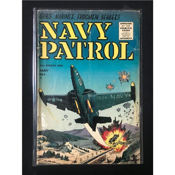 NAVY PATROL COMIC - OCTOBER ISSUE
