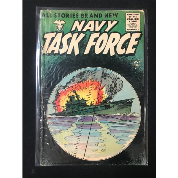 NAVY TASK FORCE COMIC - OCTOBER ISSUE