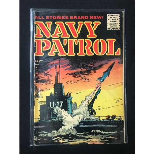 NAVY PATROL COMIC - SEPTEMBER ISSUE
