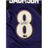 Image 2 : LAMAR JACKSON SIGNED FOOTBALL JERSEY - ACE COA