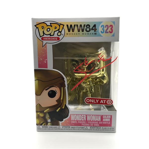 GAL GADOT SIGNED WONDER WOMAN FUNKO POP - KB COA