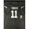 TRE TUCKER SIGNED FOOTBALL JERSEY - KB COA