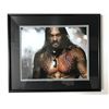JASON MAMOA SIGNED AND FRAMED AQUAMAN PICTURE - KB COA