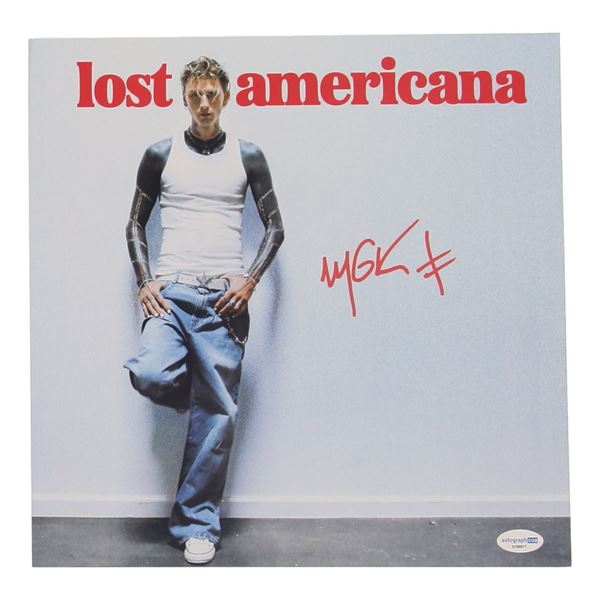 MACHINE GUN KELLY SIGNED CD SLEEVE - ACOA COA