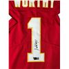 Image 2 : XAVIER WORTHY SIGNED FOOTBALL JERSEY - ACE COA