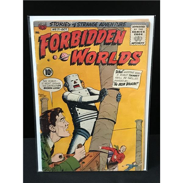 FORBIDDEN WORLD'S #71 - ACG COMICS