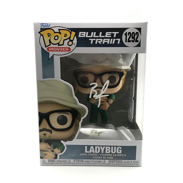 BRAD PITT SIGNED LADYBUG FUNKO POP - KB COA