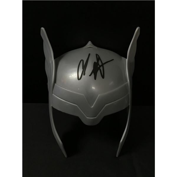 CHRIS HEMSWORTH SIGNED THOR HELMET - KB COA