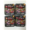 LOT OF 4 LEGO DUNGEONS AND DRAGONS MINI FIGURES - SEALED IN BOX AND RETIRED