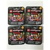 LOT OF 4 LEGO DUNGEONS AND DRAGONS MINI FIGURES - SEALED IN BOX AND RETIRED