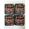 LOT OF 4 LEGO DUNGEONS AND DRAGONS MINI FIGURES - SEALED IN BOX AND RETIRED
