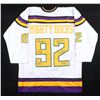 THE MIGHTY DUCKS HOCKEY JERSEY SIGNED BY 6 MEMBERS OF THE CAST - BECKETT COA