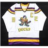 Image 3 : THE MIGHTY DUCKS HOCKEY JERSEY SIGNED BY 6 MEMBERS OF THE CAST - BECKETT COA