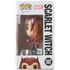 Image 2 : ELIZABETH OLSEN SIGNED SCARLET WITCH FUNKO POP - BECKETT COA