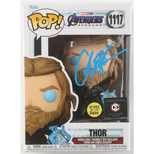 CHRIS HEMSWORTH SIGNED THOR FUNKO POP - BECKETT COA