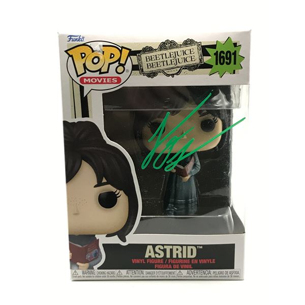 JENNA ORTEGA SIGNED ASTRID FUNKO POP - KB COA