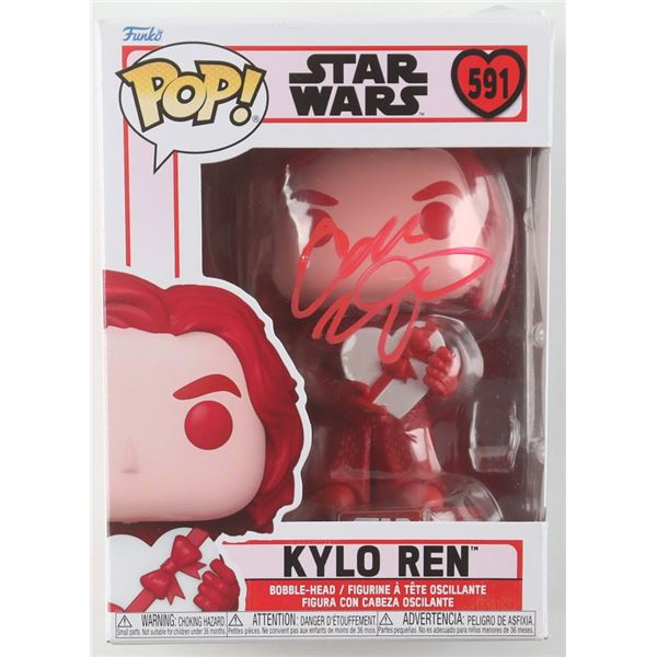 ADAM DRIVER SIGNED KYLO REN FUNKO POP - BECKETT COA
