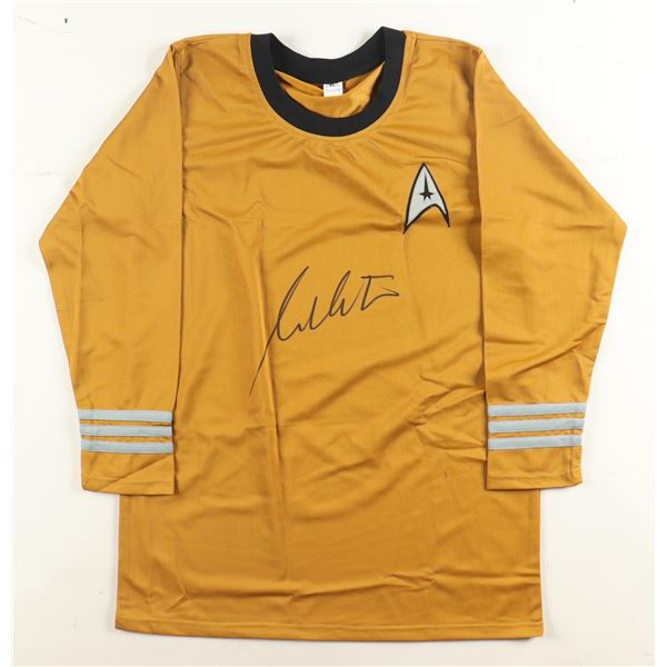 WILLIAM SHATNER SIGNED STAR TREK CAPTAIN KIRK JERSEY - WWOC COA