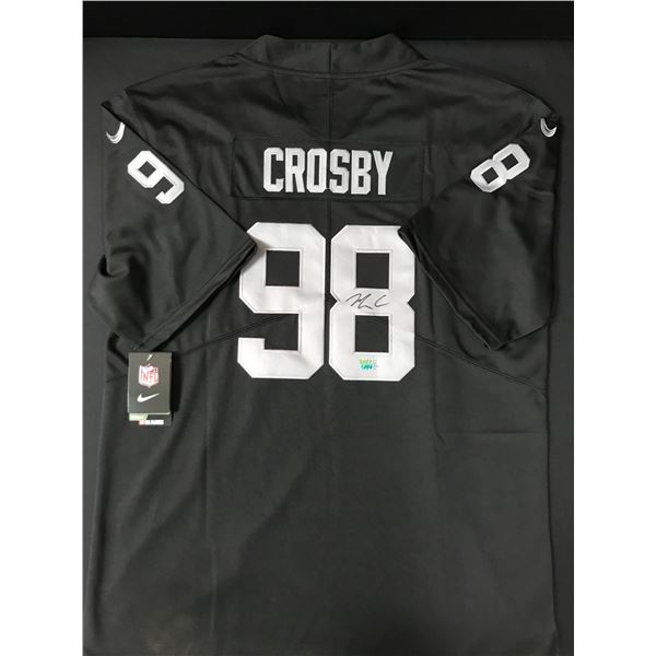 MAX CROSBY SIGNED LAS VEGAS RAIDERS JERSEY - ACE COA