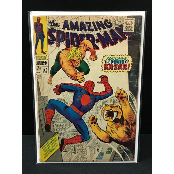 THE AMAZING SPIDERMAN #57 - MARVEL COMICS
